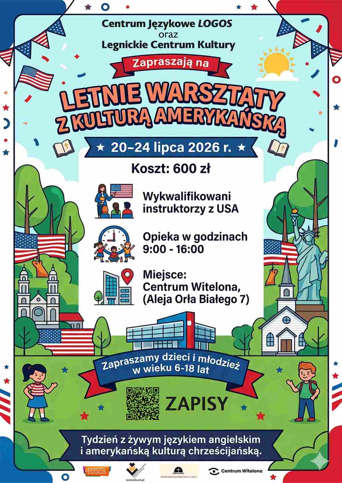 Legnickie Warsztaty z Kulturą Amerykańską 2026 Legnickie Warsztaty z Kulturą Amerykańską 2026