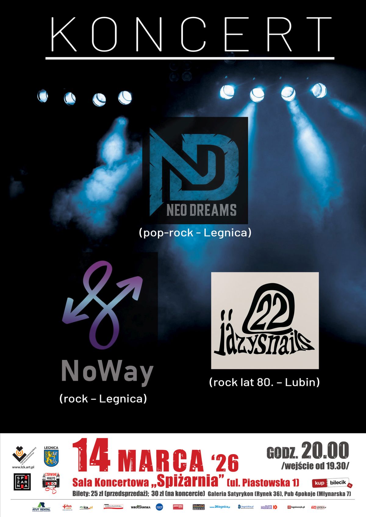 Koncert rockowy - 14.03.2026