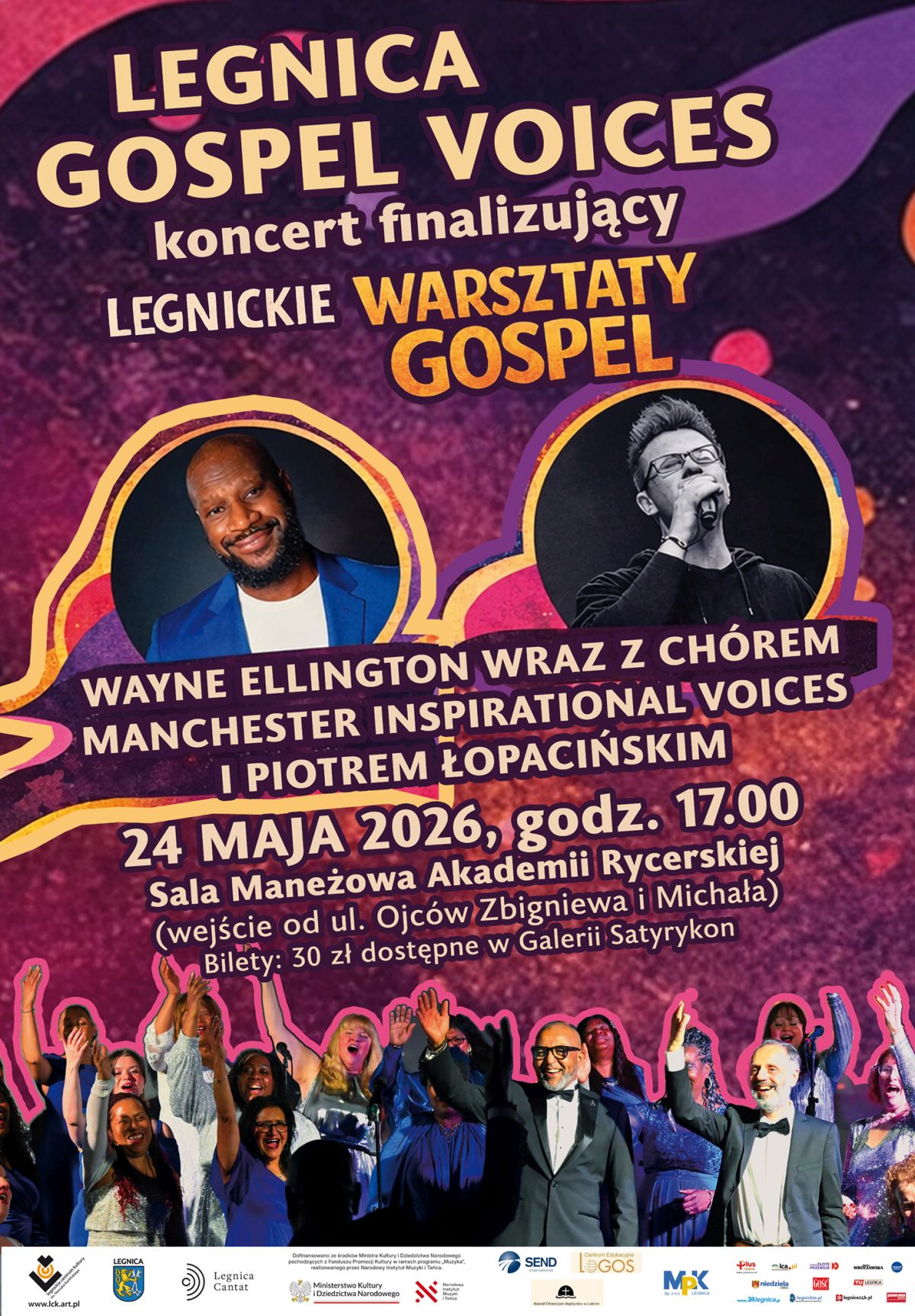 Legnica Gospel Voices 2026 - plakat