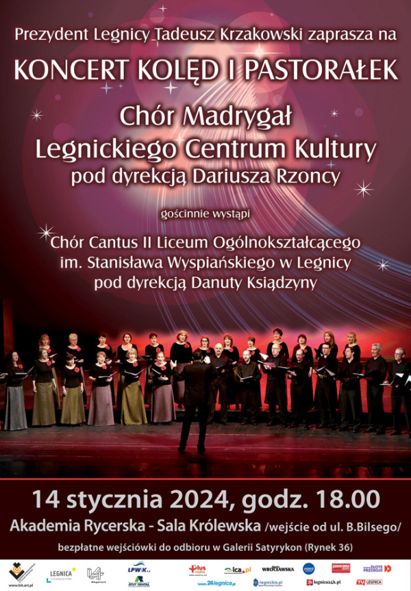 Koncert kolęd Chóru Madrygał - 14.01.2024