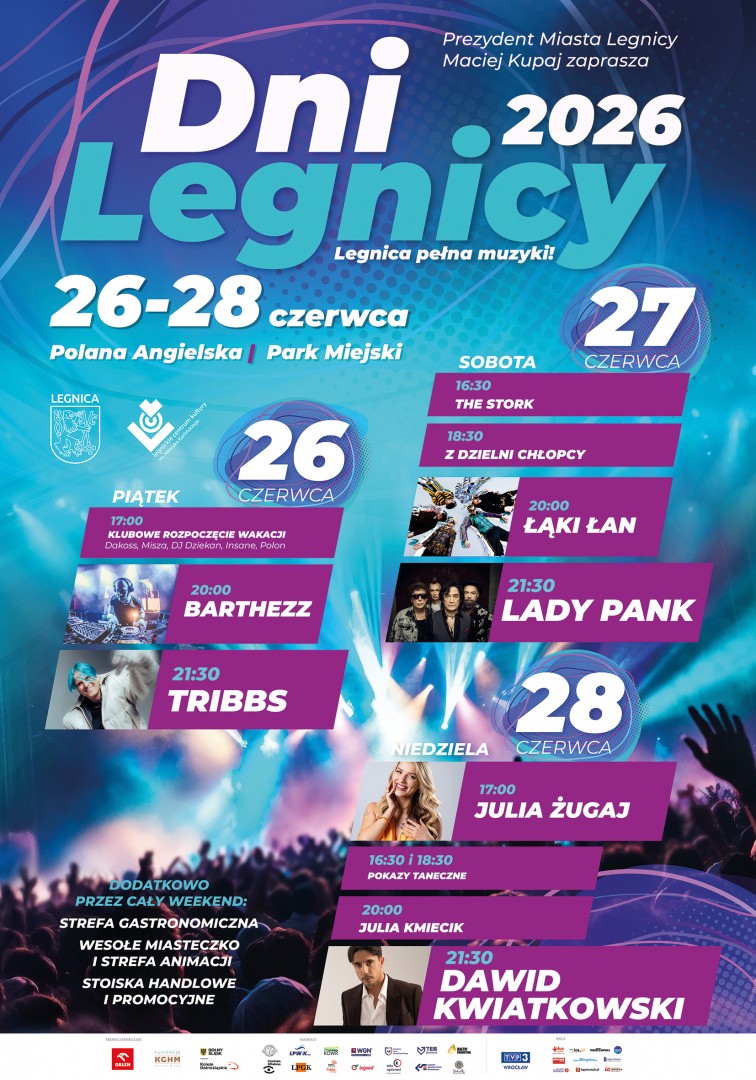 Dni Legnicy 2026 - program