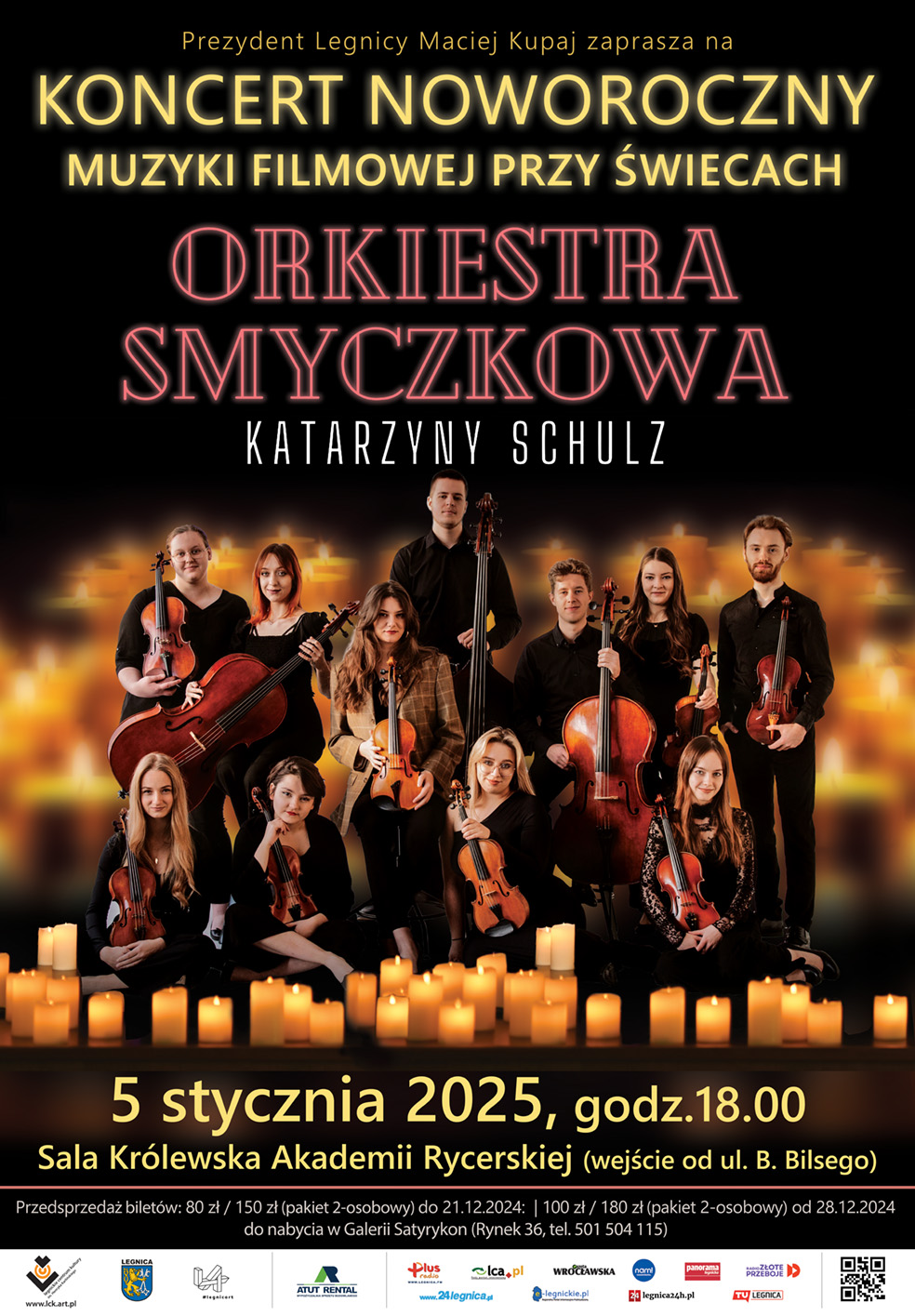 Koncert Noworoczny Muzyki Filmowej Przy Świecach - 5 stycznia 2025 Koncert Noworoczny Muzyki Filmowej Przy Świecach - 5 stycznia 2025
