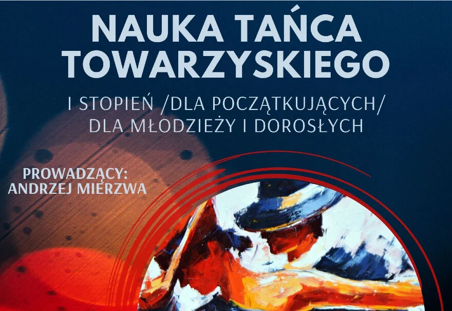 Nauka tańca towarzyskiego I stopnia dla młodzieży i dorosłych
