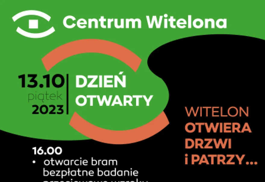 Dzień Otwarty w Centrum Witelona już 13 października!