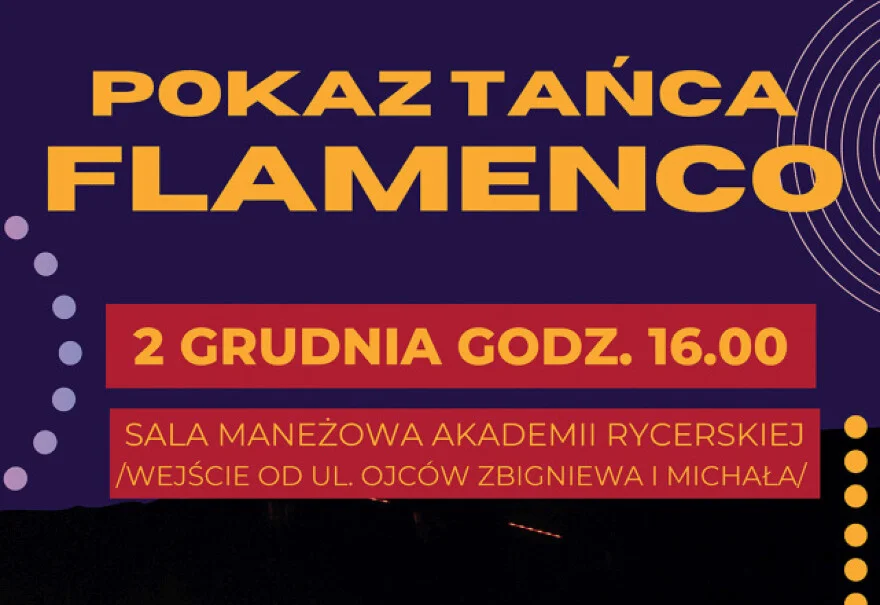 Pokaz tańca flamenco