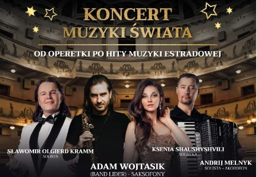 Koncert Muzyki Świata - Od Operetki Po Hity Muzyki Estradowej