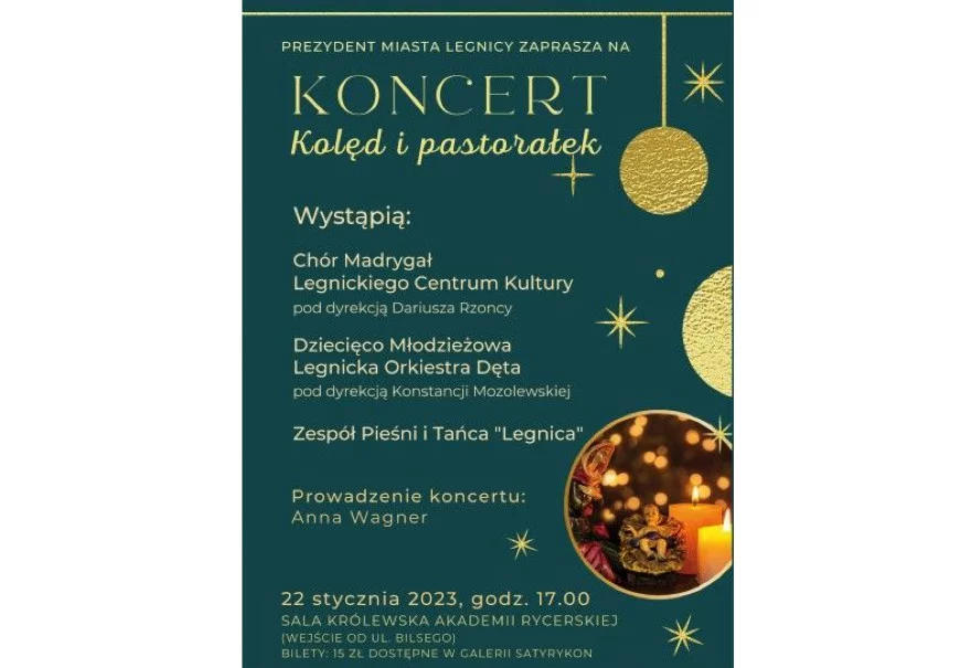 Koncert Kolęd i Pastorałek w wykonaniu zespołów LCK