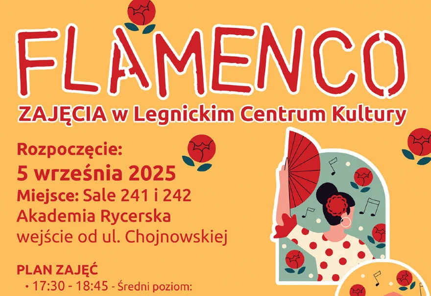 Flamenco - zajęcia w Legnickim Centrum Kultury