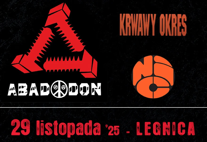 Koncert Abaddon / Krwawy Okres / NiC + promocja Strefa Destrukcji