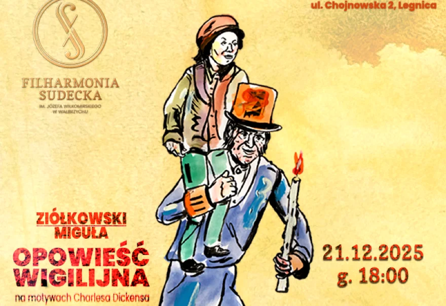 „Opowieść wigilijna” - koncert z cyklu „Filharmonia w Królewskiej”