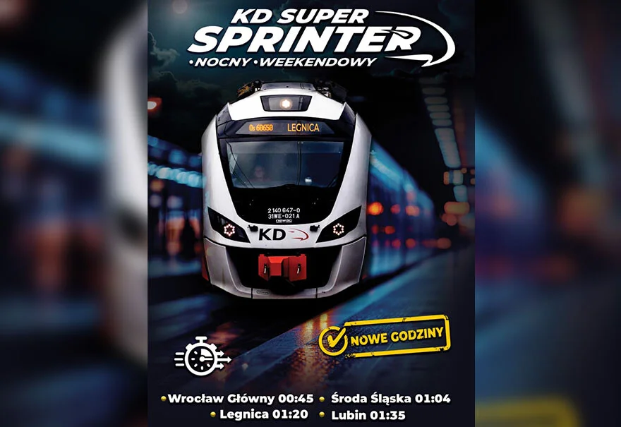 Korzystaj z oferty kulturalnej Wrocławia wybierając KD Super Sprinter 