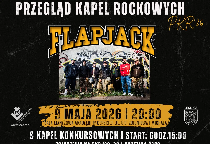 Przegląd Kapel Rockowych '26 – Flapjack i zespoły konkursowe!