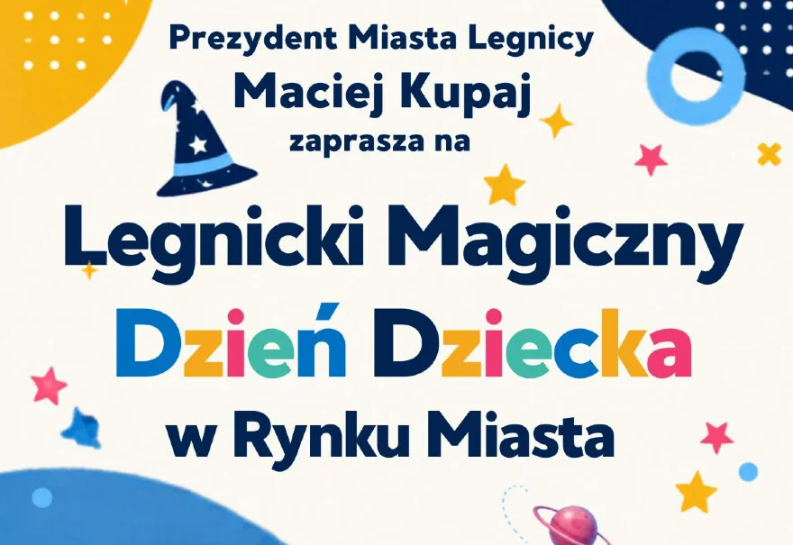 Legnicki Magiczny Dzień Dziecka w Rynku Miasta