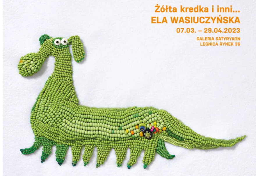 Wystawa prac Elżbiety Wasiuczyńskiej "Żółta kredka i inni...."